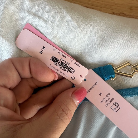 Victoria's Secret Teal Swimsuit - Picture 9 of 11